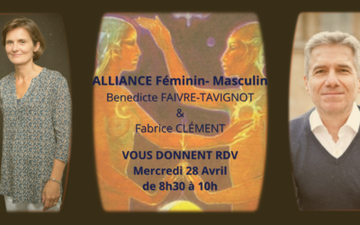 Replay du 5ème webinaire sur l’Alliance Féminin -Masculin, le 28 avril 2021